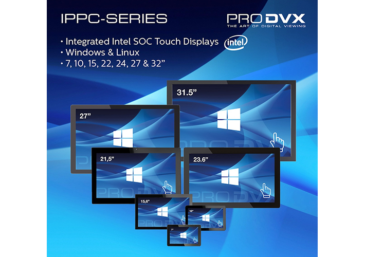 Foto Equipos táctiles “todo en uno” de 7 a 32” para Windows y Linux.